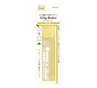 DESIGNPHIL MIDORI Clip Righello Gatto Argento Rame Decorativo Giappone Nuovo