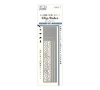 DESIGNPHIL MIDORI Clip Righello Gatto Argento Rame Decorativo Giappone Nuovo