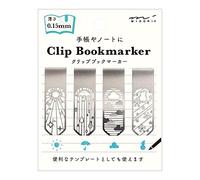 DESIGNPHIL MIDORI Segnalibro Clip Book Marker Modello Meteo A 43405006 Giappone