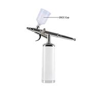 Designs Wireless Smart Airbrush Compressor Spray Pan Pistola Kit Tattoo Private Label Etichetta personalizzata Soffiaggio comodo(METU40 A White)