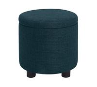 Designs4Comfort, pouf rotondo con vassoio reversibile