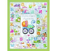 DesignWorks Ink Baby ABC Punto a Croce Kit-16"X20"