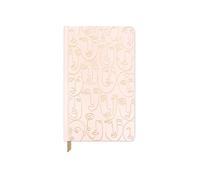 Designworks Ink Diario con copertina rigida in tessuto (5,125 x 8,25), Blush - Faces
