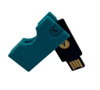 Designz3D Yubikey Protector Flip Case Portachiavi (5 NFC / 5C NFC) (Verde scuro 5 NFC)