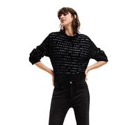Desigual Black Polyamide Women's Sweater - XL