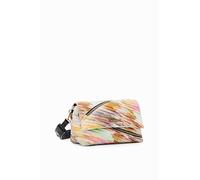 Desigual 24SAXA04 Bag Enfocada Venecia Multicolore tracollina per Donna in ecopelle nero (Taglia Unica)