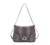 Desigual 25WAXP34 Bag Poker Face Mini Choco Tracolina per Donna in ecopelle