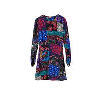 Desigual Abito azzurro / fucsia / nero / bianco Donna Desigual 38