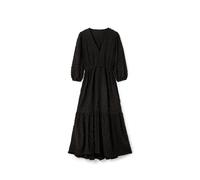 Desigual Abito camicia 'Alma' nero Donna - Abbigliamento - Taglie comode - Abiti - Abiti camicia Desigual 36