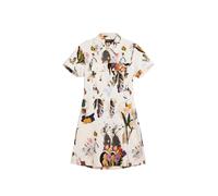 Desigual Abito camicia beige / giallo / verde scuro / bianco Donna Desigual 42