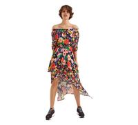 Desigual Abito Casual da Donna, Multicolore, XL