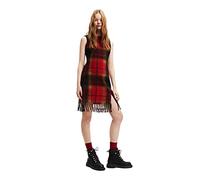 Desigual Abito Casual da Donna, Rosso, XS