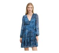 Desigual - Abito Chaleco - - Dresses - Donna - Blu - M