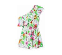 Desigual Abito Corto Donna Bianco