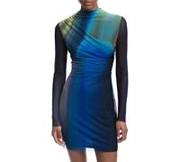 Desigual Blue Polyester Women Dress - XL