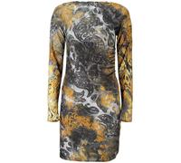 Desigual Abito Corto Donna Blu