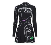 Desigual Abito corto VEST OREGÓN in Nero EU L
