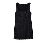 Desigual, ,Dresses ,Donna ,Nero ,L Abito Corto Nero Scollo Quadrato