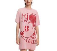 Desigual Abito da Donna A Maniche Corte NAN