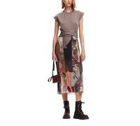Desigual Abito da Donna A Maniche Corte NAN Donna (Pacco da 1)