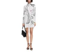 Desigual Abito da Donna A Maniche Lunghe NAN