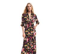 Desigual Abito da Donna a Maniche Lunghe NAN, Colore: Rosso, XL