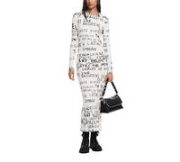 Desigual Abito da Donna A Maniche Lunghe NAN Donna