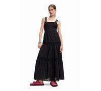 Desigual Abito da Donna, Nero, L