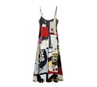 Desigual Abito estivo beige / giallo / rosso / nero Donna Desigual 40