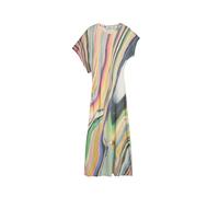 Desigual Abito giallo scuro / lime / verde chiaro / rosa Donna Desigual 36