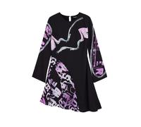 Desigual Abito grigio / lilla / rosa / nero Donna Desigual 40 grigio / lilla / rosa / nero