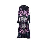 Desigual Abito grigio scuro / lilla scuro / rosa chiaro / nero Donna Desigual 40