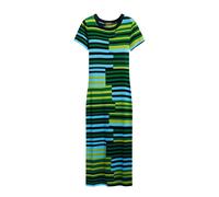 Desigual Abito in maglia navy / blu chiaro / verde chiaro / verde scuro Donna Desigual M navy / blu chiaro / verde chiaro / verde scuro