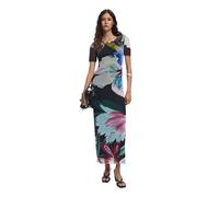 DESIGUAL ABITO LUNGO DONNA NERO