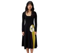 Desigual Black Cotton Women Dress - S