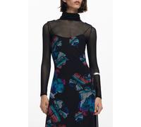 Desigual Black Polyester Women Dress - XS