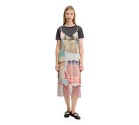 Desigual - Abito Midi Collage - - Dresses - Donna - Multicolore - XS