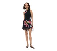 Desigual Abito Senza Maniche della Collezione Donna, Nero, XS