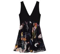 Desigual Uve Xlllage Dress, Nero, XXL Donna