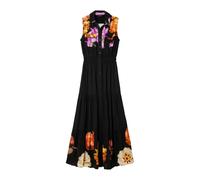 Desigual - Abito Senza Maniche Floreale - - Dresses - Donna - Nero - S