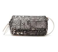 Desigual PU Across Body Bag, Donna, Nero, U