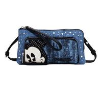 Desigual Accessori Pu Others, Portafoglio Bi-Fold da Donna, Blu, 25.5