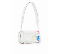 Desigual Accessori Donna Borse Borsa Bianco Unica Allargabile, Tracolla Regolabi
