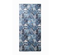 Desigual Accessories Fabric Rectangle Foulard Fou_Denim, Blu, Taglia Unica Donna