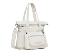 Desigual, ACCESSORIES NYLON Backpack Big Donna, bianco, Einheitsgröße