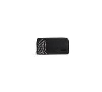 Desigual Accessories Pu Small Wallets, Portafoglio Bi-Fold Donna, Nero, 21