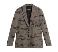 Desigual - Ame_Andy Blazer - -Jackets -Donna -Grigio -XS