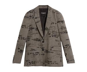 Desigual - Ame_Andy Blazer - -Jackets -Donna -Grigio -XS