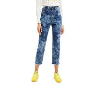 Desigual ANTONI, 5053 Denim Medium Wash Jeans, Blue, 42 da Donna