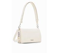 Desigual Aquiles Dortmund Flap, Accessories PU Across Body Bag Donna, Bianco